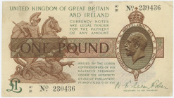 Great Britain 1 Pound 1922 (ND)
P# 359, N# 214063; # A1/31 230436; VF-XF