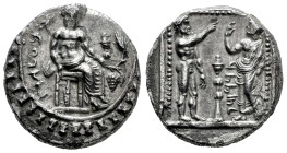Cilicia. Tarsus. Stater. 384-361 a.C. Datames, satrap of Cilicia and Cappadocia. (Sng Levante-83). (Sng Bnf-292). (Casabonne-Series 3). Anv.: Baaltars...