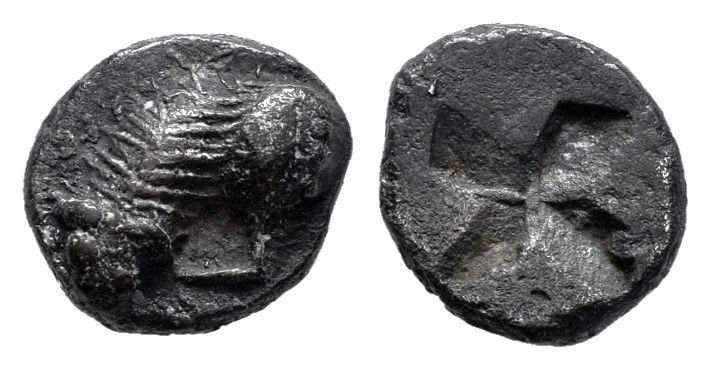 Galia. Massalia. 3/4 Obol. 500-475 a.C. (Auriol-Gropup Ub. LT 497). (Maurel-61)....