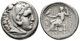 Kingdom of Macedon. Alexander III, "The Great". Tetradrachm. 310-294 a.C. Amphipolis. Struck under Kassander, Philip IV, or Alexander (son of Kassande...