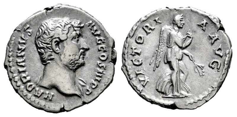 Hadrian. Denarius. 134-138 d.C. Rome. (Ric-II 282 var.). (Bmcre-760a). (Rsc-1454...