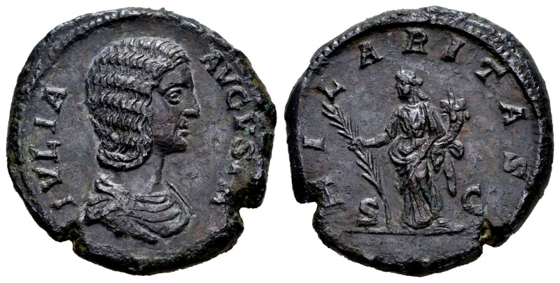 Julia Domna. Unit. 193-217 d.C. Rome. (Ric-IV 877). (Bmcre-787). Anv.: IVLIA AVG...