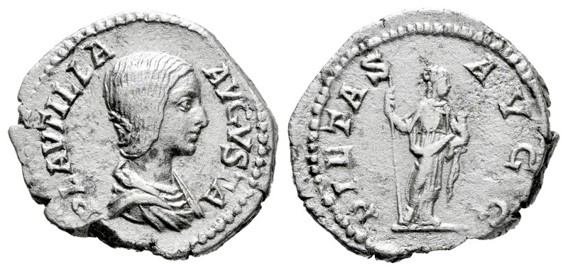 Plautilla. Denarius. 202-205 d.C. Rome. (Ric-IV 367). (Bmcre-422). (Rsc-16). Anv...