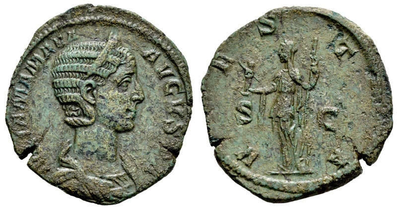 Julia Mamaea. Sestertius. 222-235 d.C. Rome. (Ric-IV 708). (Bmcre-389). (C-311)....