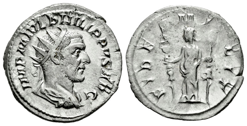 Philip I. Antoninianus. 244-247 d.C. Rome. (Ric-IV 34b). (Rsc-58). Anv.: IMP M I...