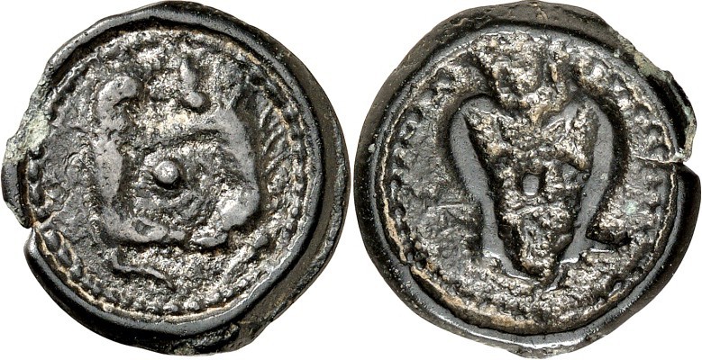 GALLIEN. 
SUESSIONES (um Soissons). 
anonym (100-57 v. Chr./52). Potin-20mm 3,...