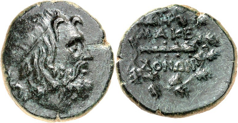 MAKEDONIEN. 
KÖNIGREICH. 
Philippos V. 221-179 v. Chr. AE-Hexachalkon (221/168...