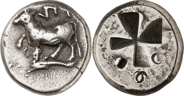 THRAKIEN. 
STÄDTE. 
BYZANTION (Istanbul). Drachme (411/387 v.Chr.) 5,26g. Kuh ...