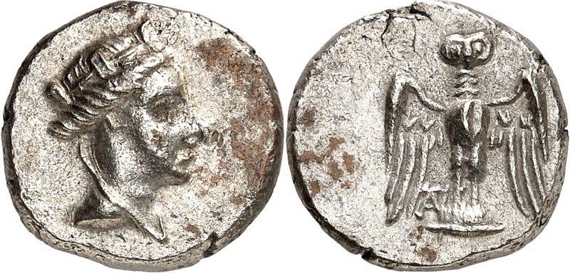 PONTOS. 
STÄDTE. 
AMISOS / PEIRAIEUS (Samsun). Drachme (200/100 v.Chr.) 4,17g,...