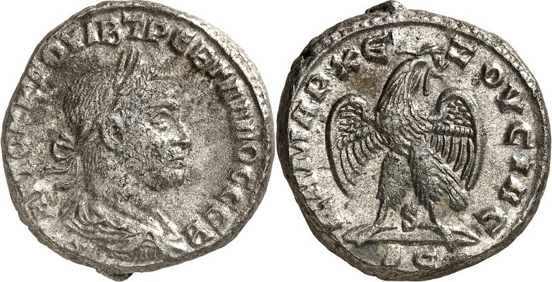 SYRIEN. 
SELEUKIS und PIEREIA / ANTIOCHEIA (Antakya). 
Trebonianus Gallus 251-...