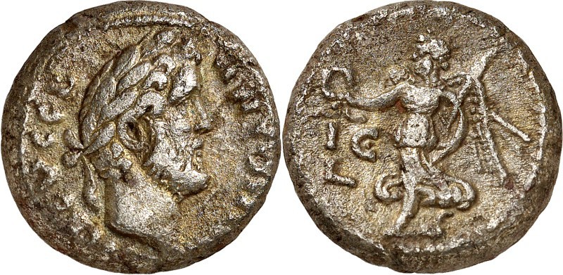 ÄGYPTEN. 
ALEXANDREIA (al-Isqandariyah). 
Antoninus Pius 138-161. Bi-Stater ("...