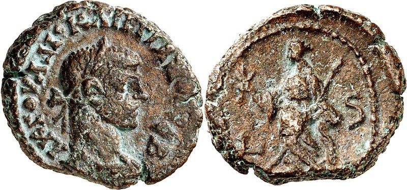 ÄGYPTEN. 
ALEXANDREIA (al-Isqandariyah). 
Diocletianus 284-305. Bi-Stater ("6"...