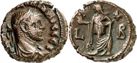 ÄGYPTEN. 
ALEXANDREIA (al-Isqandariyah). 
Maximianus I. Herculius 286-310. AE-Stater ("2"=286/87) 6,98g. Büste mit Paludamentum und Lorbeerkranz n.r...