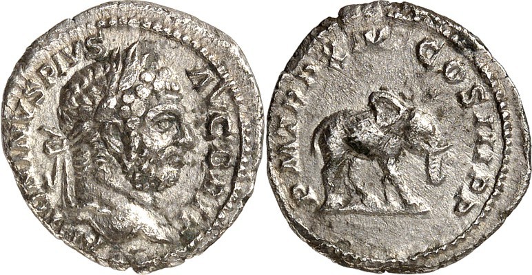 RÖMISCHES KAISERREICH. 
CARACALLA, Augustus 198-217. Denar (212) 2,65g. Kopf m....