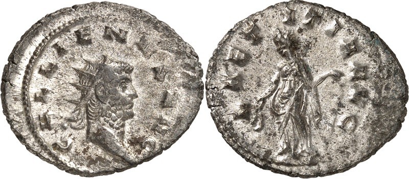 RÖMISCHES KAISERREICH. 
GALLIENUS allein 260-268. Bi-Antoninian (267/268) 3,50g...
