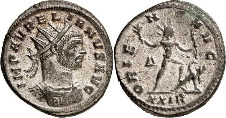 RÖMISCHES KAISERREICH. 
AURELIANUS 270-275. Bi-Antoninian (274) 4,21g, Rom, 4.&...