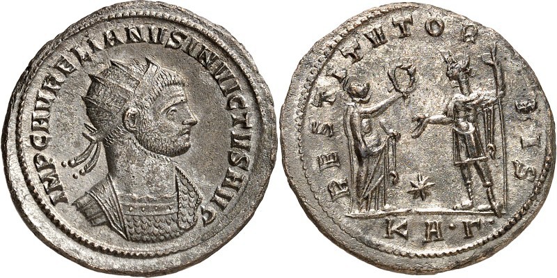RÖMISCHES KAISERREICH. 
AURELIANUS 270-275. Bi-Antoninian (274) 4,44g, Serdica,...