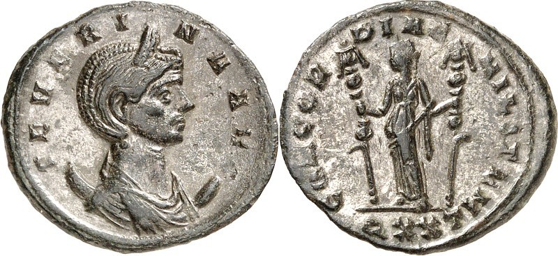 RÖMISCHES KAISERREICH. 
Severina, Gemahlin des Aurelianus 274-275. Bi-Antoninia...