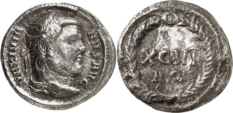RÖMISCHES KAISERREICH. 
MAXIMIANUS I. Herculius, 285-308,310. Argenteus (um 300...