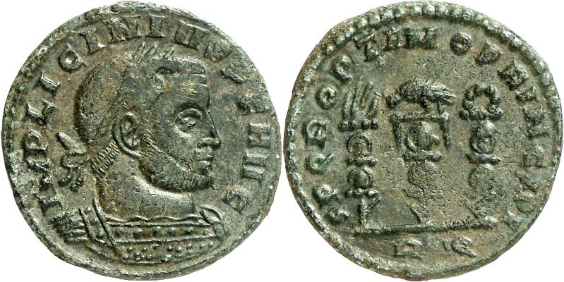 RÖMISCHES KAISERREICH. 
LICINIUS I. 308-324. AE-Follis 21mm (312/313) 4,64g, Ro...