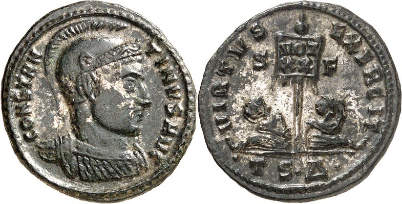 RÖMISCHES KAISERREICH. 
CONSTANTINUS I. der Große, Augustus 306(310)-337. AE-Fo...