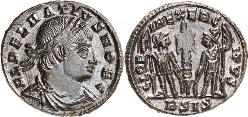 RÖMISCHES KAISERREICH. 
Delmatius Caesar 335-337. AE-Minutus 17/16mm 1,39g, Sis...