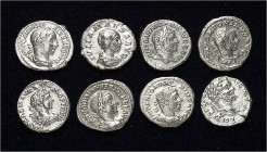 RÖMISCHES KAISERREICH. 
Allgemein: Silbermünzen: Denare. 38 Denare: Römische Kaiserzeit 2. - 3. Jahrh. . 

meist s-ss704
