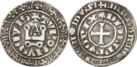 FRANKREICH. 
Philippe III. le hardi 1270-1285. Tournose 3,55g. Laf.&nbsp; 188, Dup.&nbsp; 204. . 

ss
