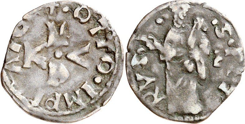 ITALIEN. 
LUCCA. 
Republik 1369-1799. Bi-Bolognino zu 2 Soldi (1369/1400) 0,61...