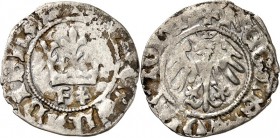POLEN. 
Königreich. 
Wladislaus II.Jagello 1386-1434. Halbgroschen o,J. Krone ü.F +. Gum. 417. . 

ss