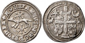 SLAVONIEN. 
Heinrich von Güssing, Banus 1269-1270. Denar 0,81g. +&nbsp;MOhETA REGIS P SCLAVOhIA (AV ligiert) Marder läuft n.l. zw. 2&nbsp;Sternen&nbs...