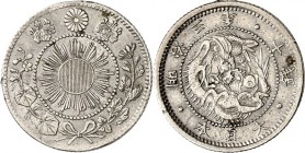 JAPAN. 
Mutsuhito (Meiji) 1867-1913. 10 Sen Jahr 3 (1870). KM&nbsp; 2. . 

l.Rf.,ss 1762342