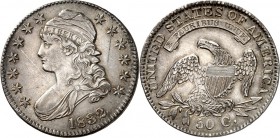 USA.
KURSMÜNZEN.
USA seit 1776. Half Dollar 1832. KM&nbsp; 37. .

vz
