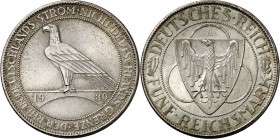 WEIMARER REPUBLIK. 
GEDENKMÜNZEN. 
5 Reichsmark 1930A Rheinstrom. J.&nbsp; 346. . 

vz1744214