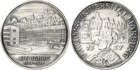 DEUTSCHE STÄDTE. 
UNIVERSITÄTEN u. benannte HOCHSCHULEN (intern.). 
M-P. Marburg Med. 1977 450 J.Universität, Meiningen Medizin. Fachschule, Med. 19...