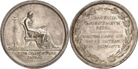 DEUTSCHE STÄDTE. 
UNIVERSITÄTEN u. benannte HOCHSCHULEN (intern.). 
MÜNCHEN. Prämienmedaille o.J. (1807) (v. Losch) Akademie der Wissenschaften. Im ...