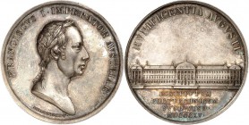 DEUTSCHE STÄDTE. 
UNIVERSITÄTEN u. benannte HOCHSCHULEN (intern.). 
WIEN (Österreich). Medaille 1815 (v.J.P. Harnisch) a.d. Gründung. Büste Kaiser F...