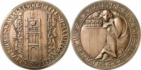 ARCHITEKTUR. 
TÜRME. 
TÜRME. BRIELLE (Niederlande) Medaille 1922 (v. Ch.v.d.Hoef) 350. Gedenktag der Einnahme v.Brielle durch die "Watergeuzen" im 8...