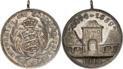 ARCHITEKTUR. 
TÜRME. 
TÜRME. DEVENTER (Niederlande) Medaille 1936 (o.sign.) Glockenturmspitze "Vigilia". . 

vz