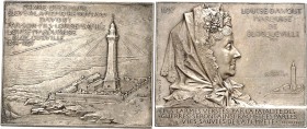 ARCHITEKTUR. 
TÜRME. 
TÜRME. ECKMÜHL (Bretagne,Frankreich) Plakette 1897 (v. J.C.Chaplain) a.d.Errichtung des Leuchtturms, mit 60 m bis heute einer ...