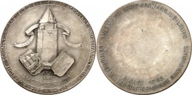 ARCHITEKTUR. 
TÜRME. 
TÜRME. KLOSTERNEUBURG (Österreich) Medaille 1948 (v.Bodenstein) a. 650 J. Stadtrechte Stadtturm, am Fuß 2 Wappen / Schrift Br....