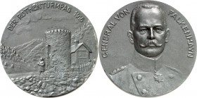 ARCHITEKTUR. 
TÜRME. 
TÜRME. ROTHENTURMPASS Medaille 1916 I.Weltkrieg Der Paß mit 1 Soldat/ Brb. Gen. Falkenhayn (1916 dt.Oberbefehlshaber in Rumäni...