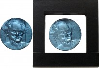 PERSONEN. 
MALER und BILDHAUER. 
ERNST, Max * 1891 Brühl +1976 Paris frz. Maler dt. Herkunft. Medaille o.J.(2005) (v. Agatha Kill) Brustbild v. vorn...