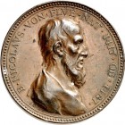 RELIGION UND ETHIK. 
HEILIGE. 
Nikolaus von der Flüe *1417 Flüeli +1487. Medaille 1887 (v.&nbsp;Eduard Durussel in Bern) a.&nbsp;s. 400.&nbsp;Todesj...