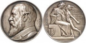 MEDAILLEURE des XIX. u. XX. Jh.. 
DEUTSCHLAND vor 1933. 
KOWARZIK, Joseph *1860 Wien +1911 Cannes. Medaille 1907 a.d. 300jährige Jubiläum d. Stadt M...