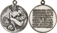 MEDAILLEURE des XIX. u. XX. Jh.. 
DEUTSCHLAND vor 1933. 
SEGER, Ernst *1868 Neurode (Schles.) +1939 Berlin. Medaille o.J. "Hexentaler". Kniende Frau...