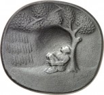 MEDAILLEURE des XIX. u. XX. Jh.. 
DEUTSCHLAND zeitgenössisch nach 1945. 
BORRIES, Kurt Wolf von *1928 Bergen in Ostpommern +1985 Köln. Medaille, ein...