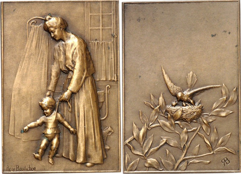MEDAILLEURE des XIX. u. XX. Jh.. 
FRANKREICH. 
BAUDICHON, René *1878 Tours +19...