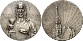 MEDAILLEURE des XIX. u. XX. Jh.. 
ÖSTERREICH. 
SIX, Michael *1874 Wang +1938 Wien. Medaille 1912 XXIII. EUCHARISTISCHER KONGRESS, am 12.-15. Septemb...