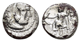 KINGS of MACEDON. Alexander III.(Circa 324/3-320 BC).Obol.

Condition : Good very fine.

Weight : 0.67 gr
Diameter : 9 mm